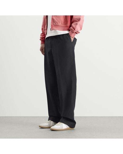 Maison Margiela Blue Drawstring Trousers for men