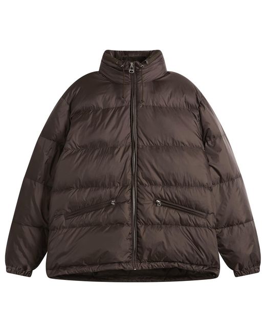Unlikely Dry Goods Brown 3Way Hybrid Down Jacket for men