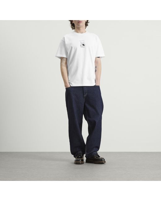 POLAR SKATE White Toilet T-Shirt for men