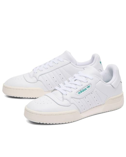 Adidas White Powerphase Sneaker for men