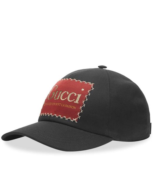 Gucci Black Baseball Hat for men