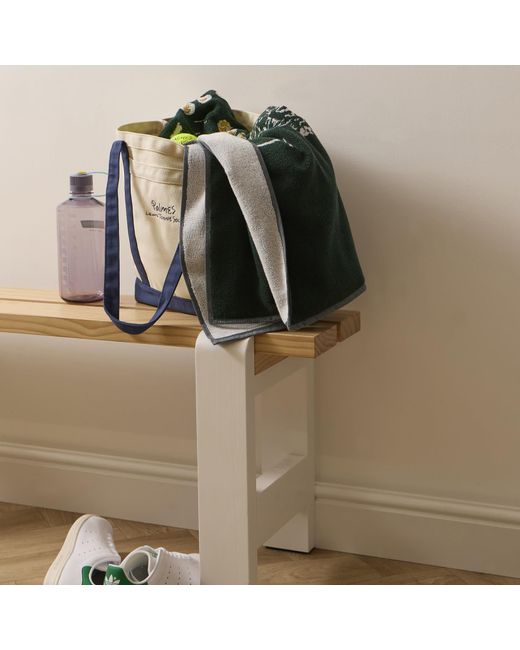 Palmes Green End. X Crowd Tennis Towel for men