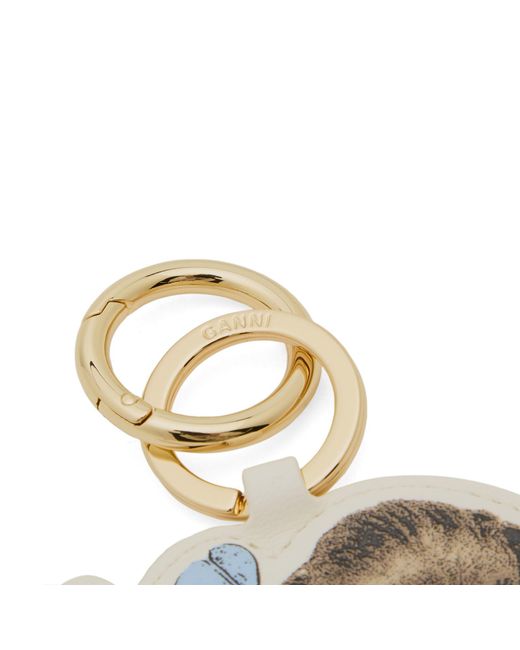 Ganni Pink Dog Keyring