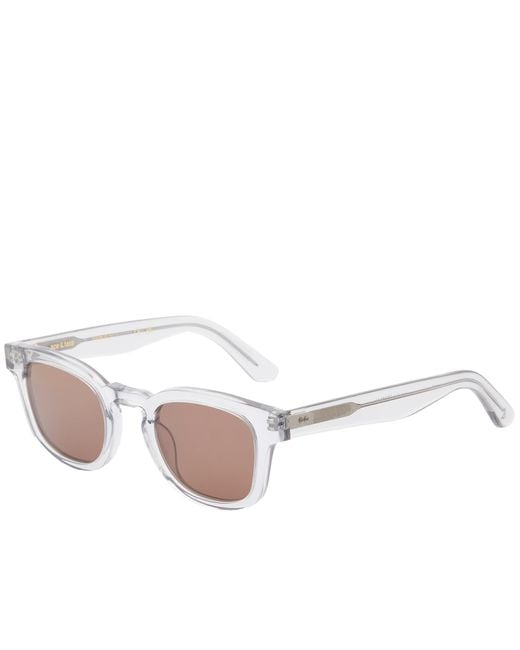 ACE & TATE White Oscar Sunglasses for men