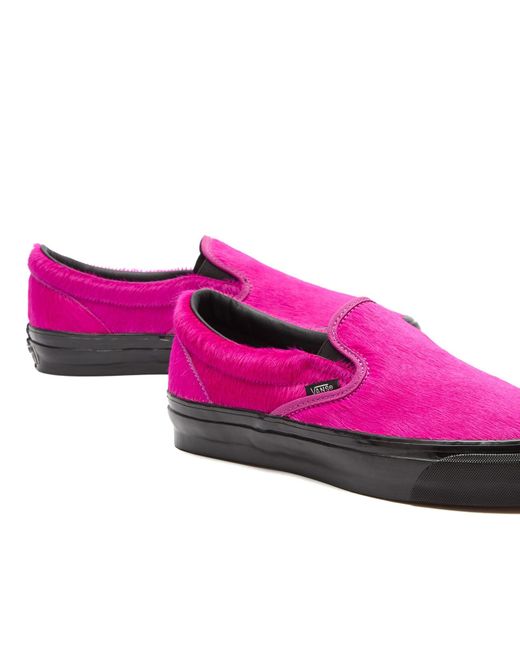 Vans Pink Lx Classic Slip-On 98 Sneaker for men