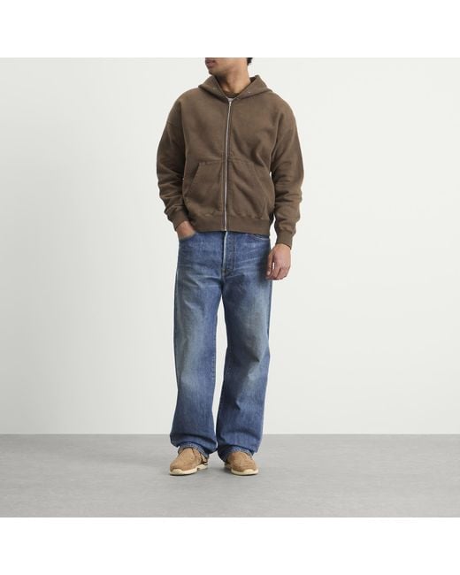 Visvim Green Jumbo Hoodie for men