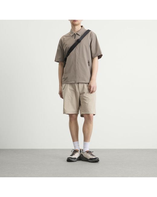 KA_YO_Prototype Natural Parachute Shorts for men