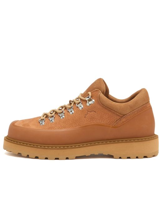 Diemme Brown Cornaro Gomma Hiking Shoe for men