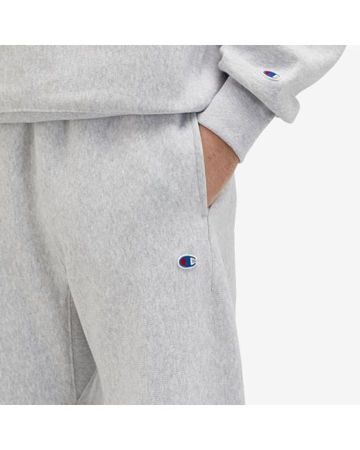 Champion Classic Straight Hem Sweatpants in Grey for Men Lyst UK