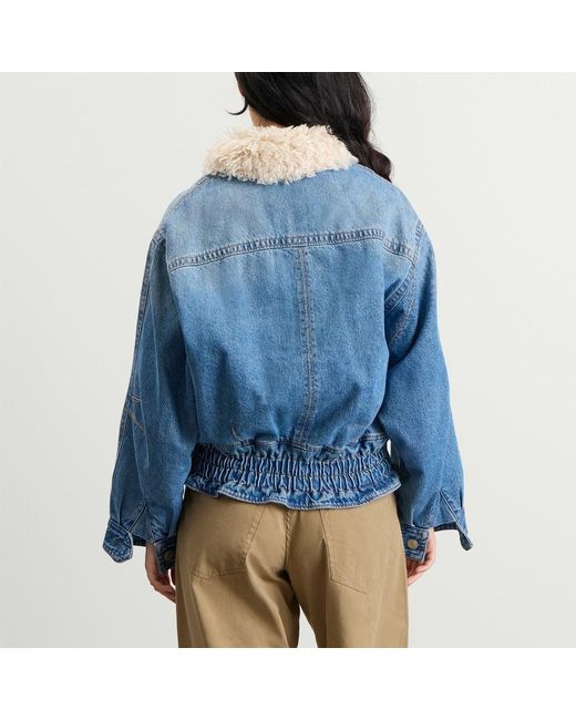 Isabel Marant Blue Valineo Jacket