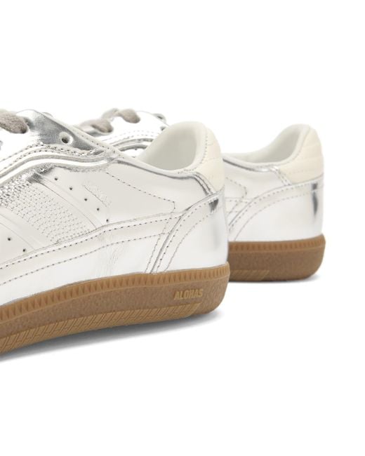 Alohas White Tb 490 Rife Leather Sneakers