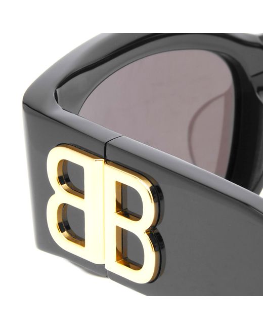 Balenciaga Gray Bb0324Sk Sunglasses
