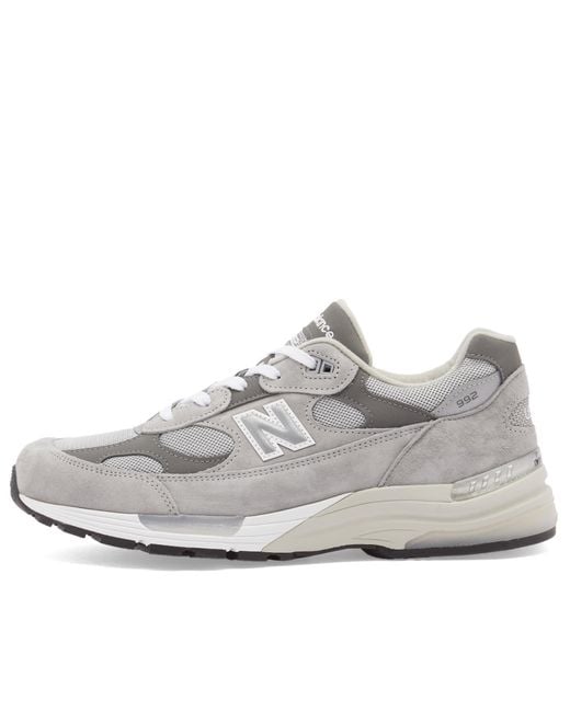 New Balance White U992Gy Sneaker