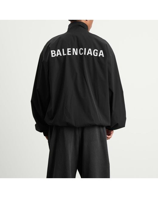 Balenciaga Black Automobili Lamborghini Tracksuit Jacket for men