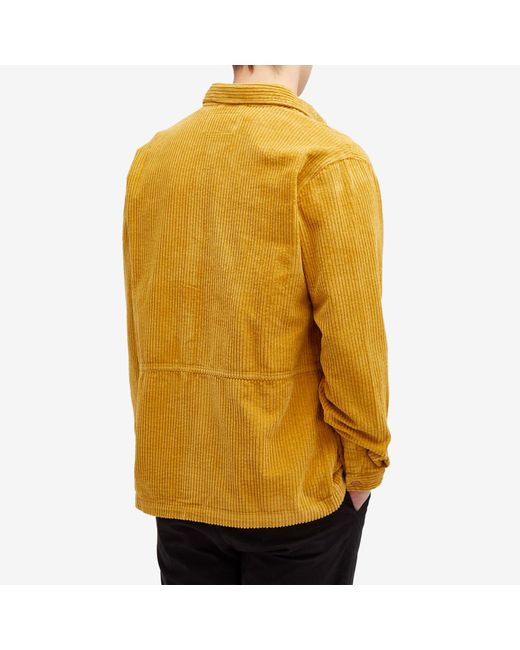 Kestin Yellow Armadale Overshirt for men