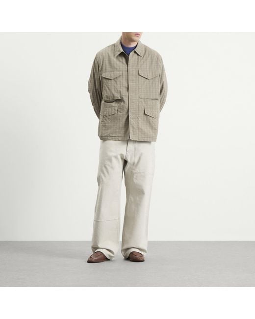 Unlikely Dry Goods Green M-51 Shirt Jacket for men