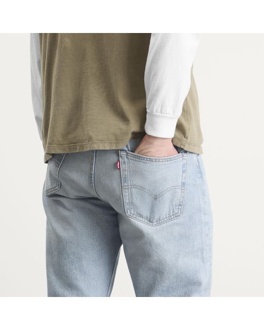 Levi's Blue 501 Loose Jeans for men