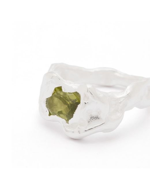 SIMUERO Metallic Ola Ring