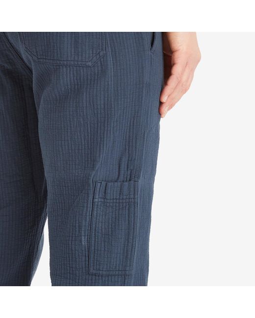 Kestin Blue Aberlour Textured Trousers for men