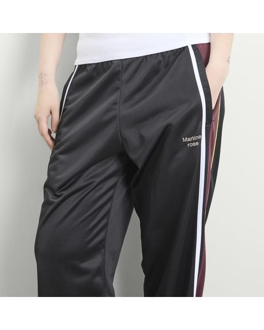 Martine Rose Black Wide Leg Trackpant