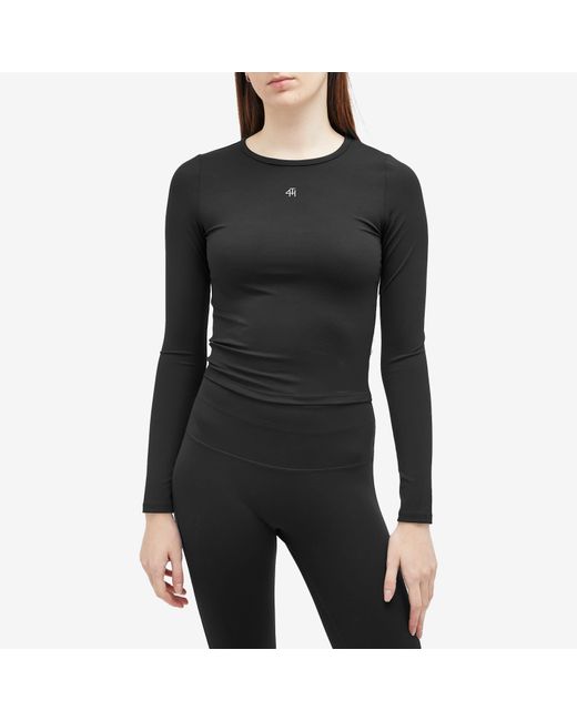 4th & Reckless Black Indra Active Top