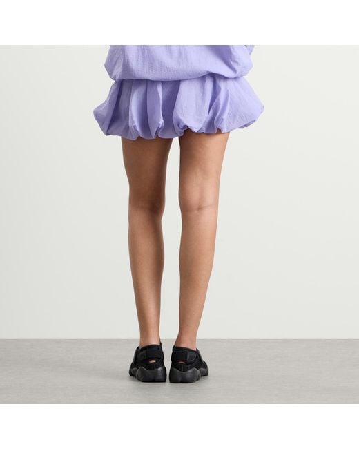 Nike Purple Bubble Mini Skirt