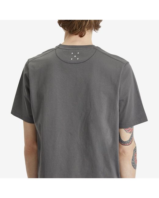 Pop Trading Co. Gray Whale T-Shirt for men