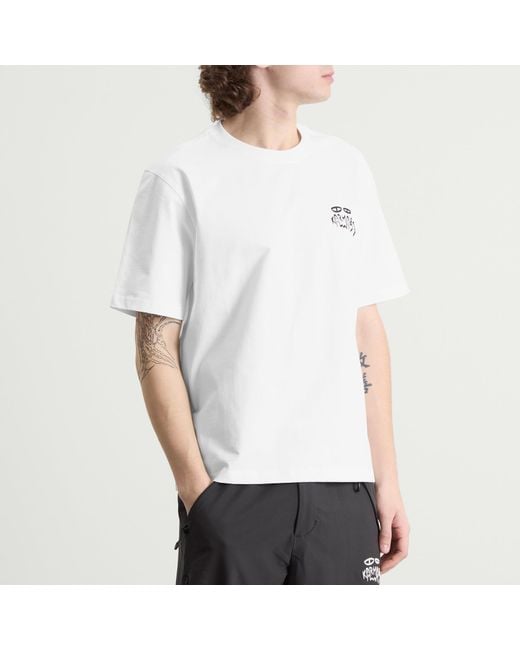 KARMA8A White The Real T-Shirt for men