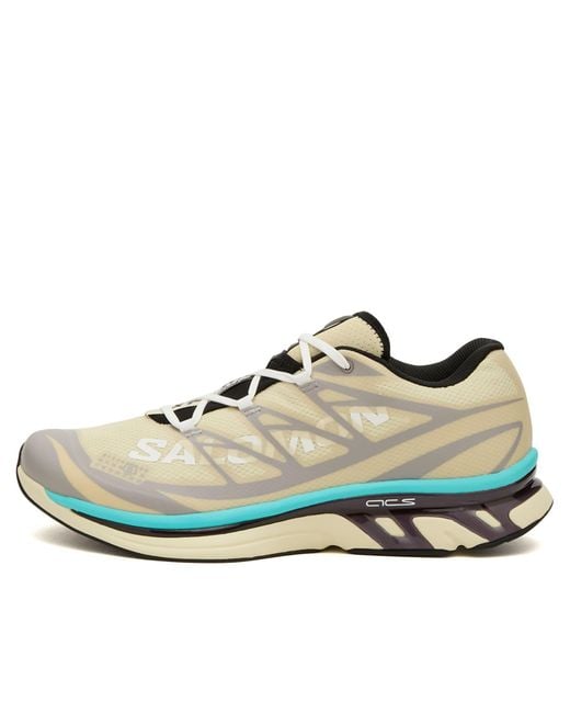 Maison Margiela White Mm6 X Salomon Xt Sneaker for men