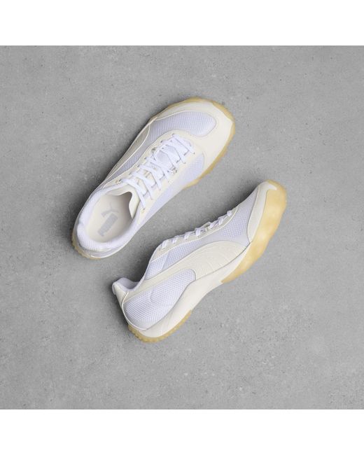 PUMA White Achillium Sneaker