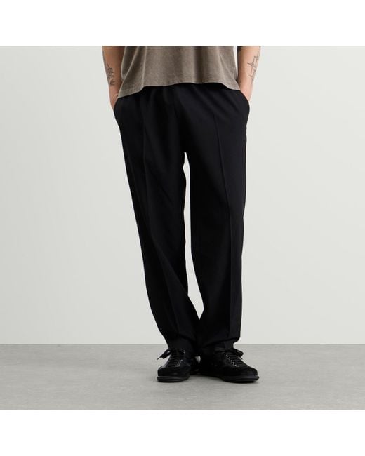 Maison Margiela Black Mm6 Tailored Trousers for men