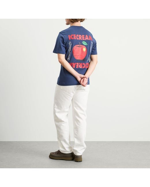 ICECREAM Blue To The Core T-Shirt for men