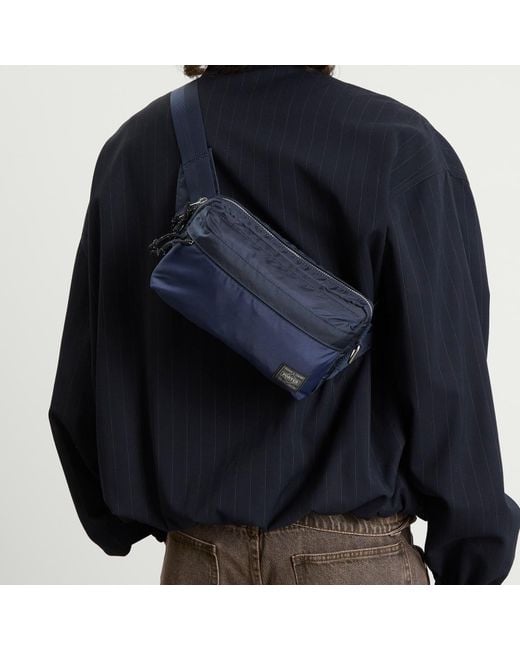 Porter-Yoshida and Co Blue Tanker Waist Bag