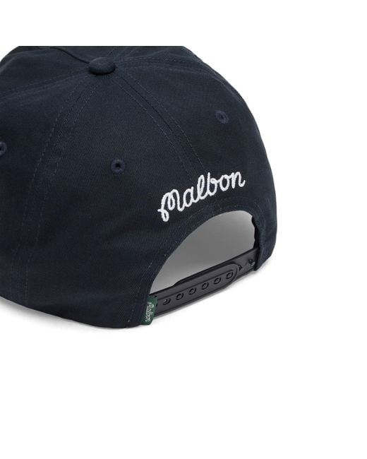 Malbon Blue Horizon Snapback for men
