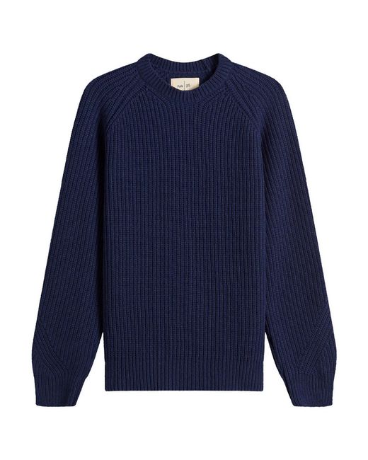 Folk Blue Direction Jumper for men