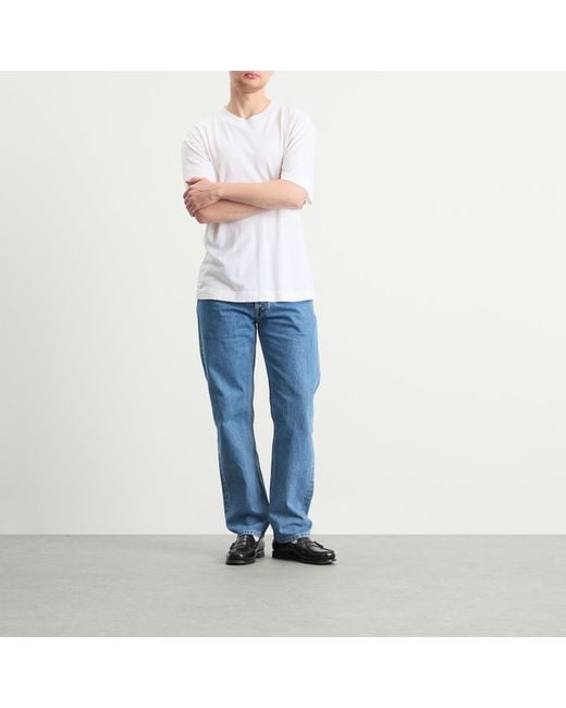MHL by Margaret Howell White Simple T-Shirt for men