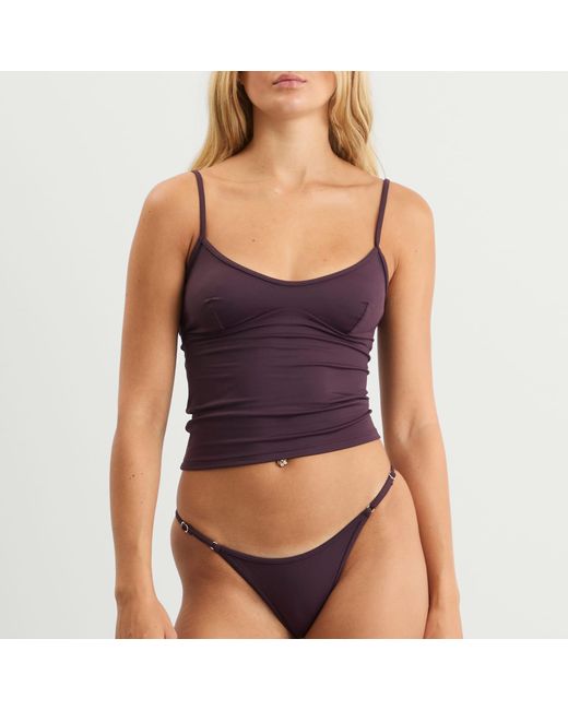 Fruity Booty Purple Melanzane Bikini Bottom