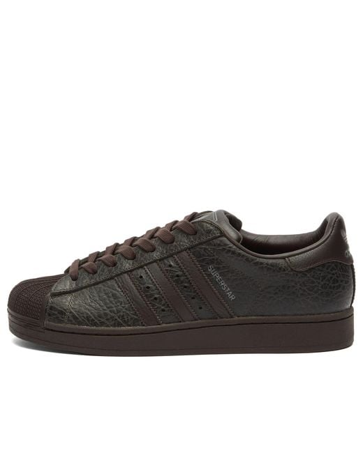 Adidas Black Superstar Ii Sneaker for men