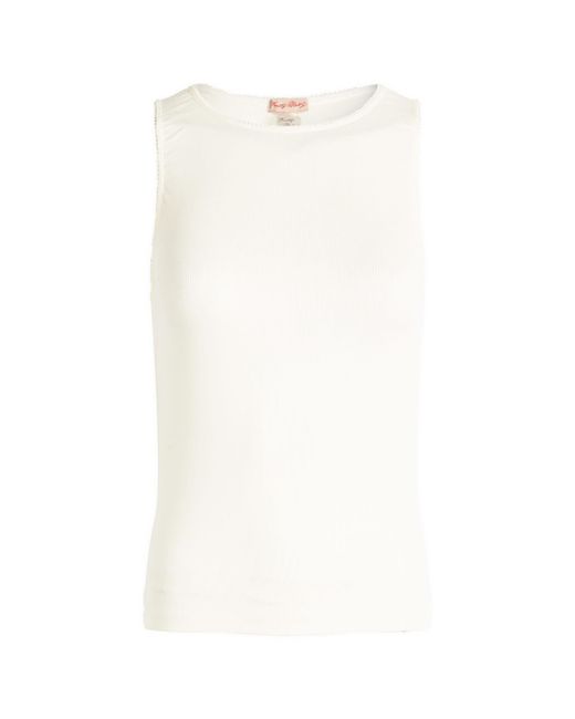 Fruity Booty White Second Skin Tank Top
