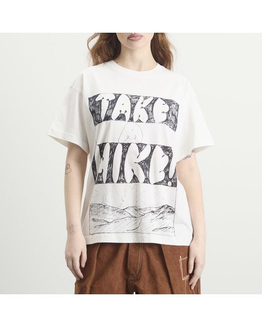 STORY mfg. White Grateful T-Shirt