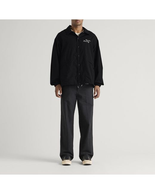 Visvim Black Windfall Coach Jacket for men