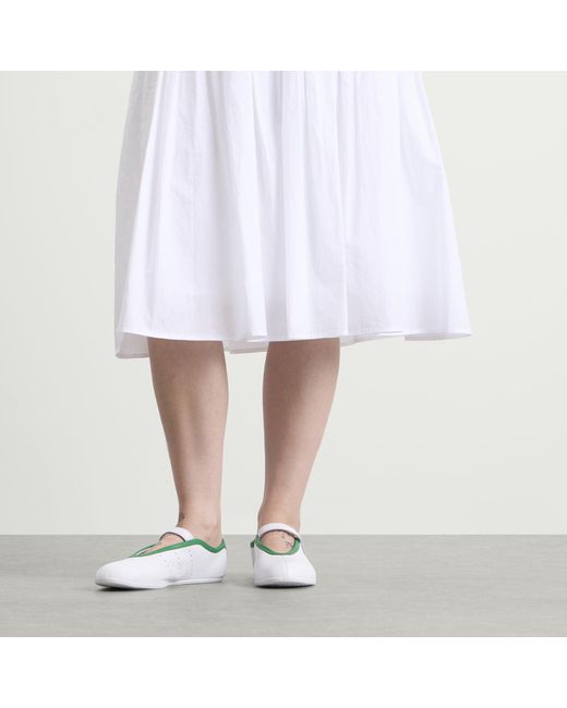 Adidas Green Stan Smith Lo Ballet Sneaker