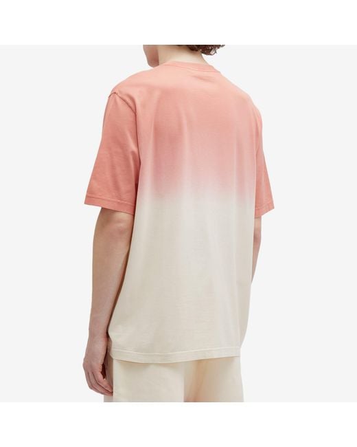 Lanvin Pink Gradient T-Shirt for men