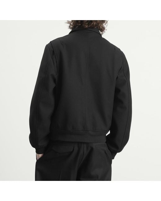Casablanca Black Wool Blouson for men