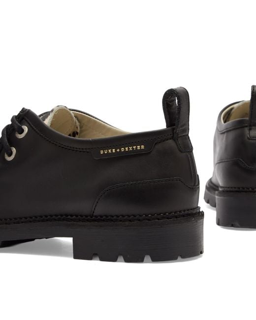 Duke & Dexter Black Core Moby Shoe for men