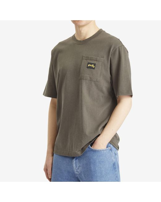 Stan Ray Brown Patch Pocket T-Shirt for men