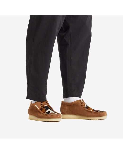 Clarks Brown Wallabee Cow for men
