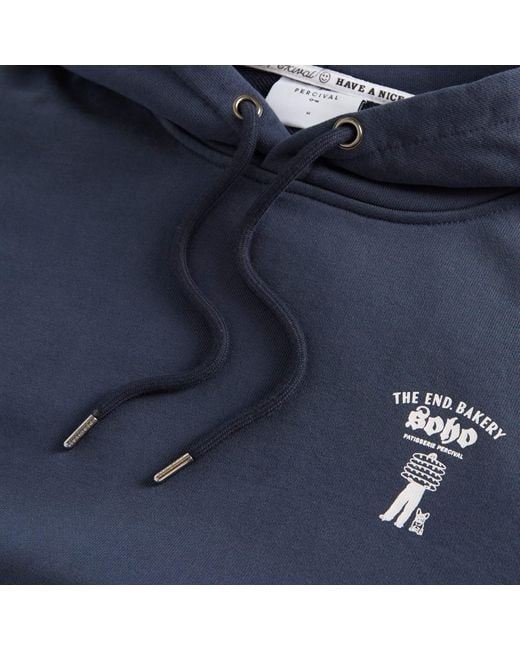 Percival Blue Patisserie Hoodie for men