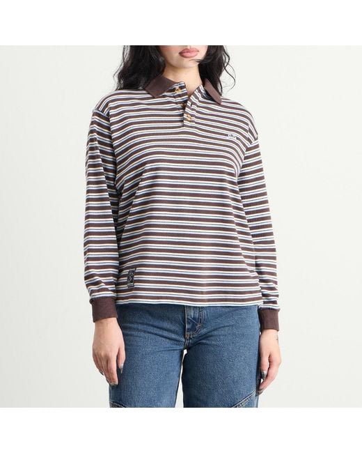 Damson Madder Multicolor Remie Rugby Top