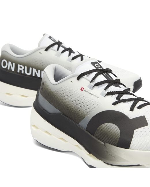 On Shoes Metallic Cloudboom Max Sneaker for men